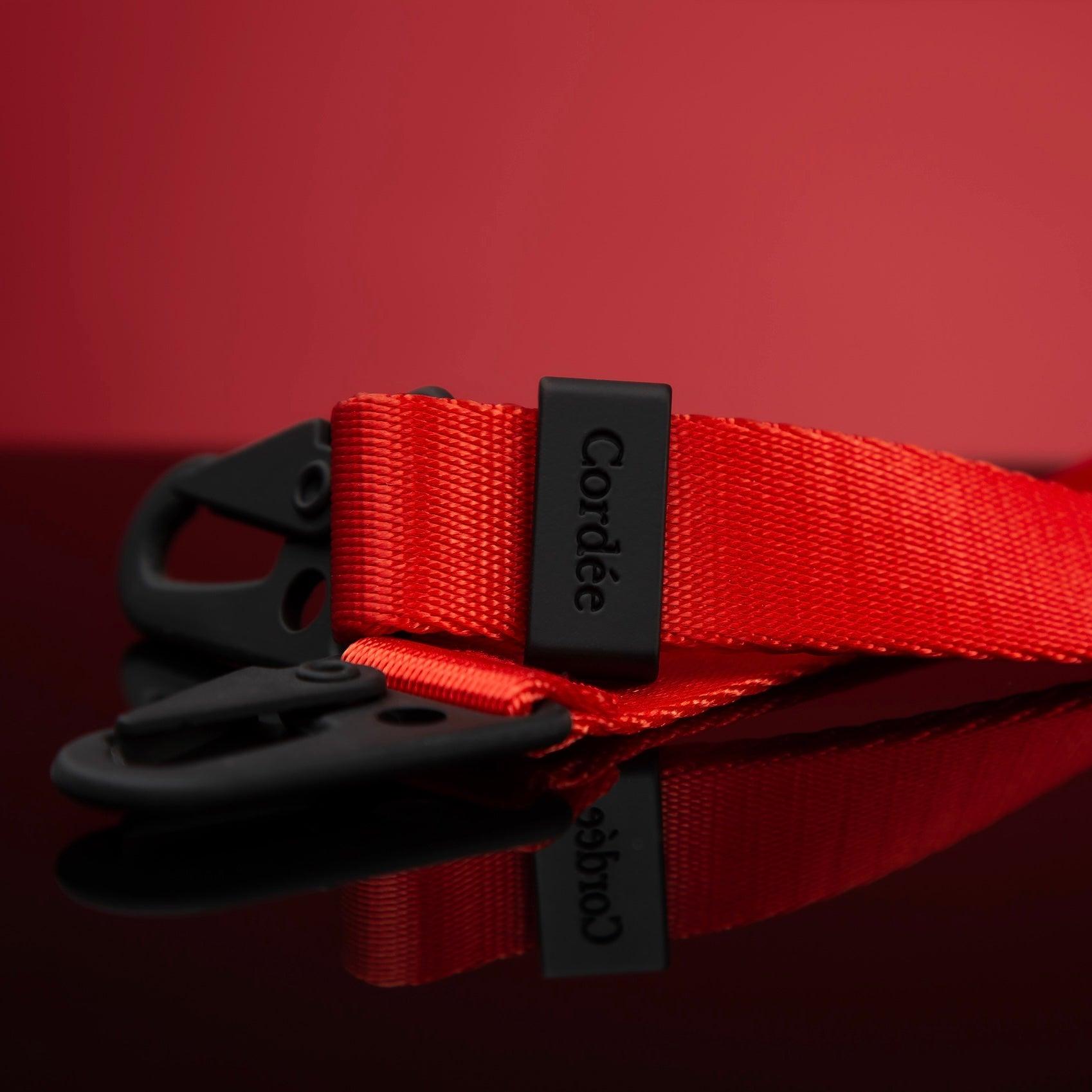 Carabiner Phone Strap Red - Cordée Cases