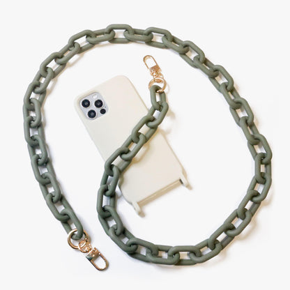 Matti Phone Chain Olive - Cordée Cases