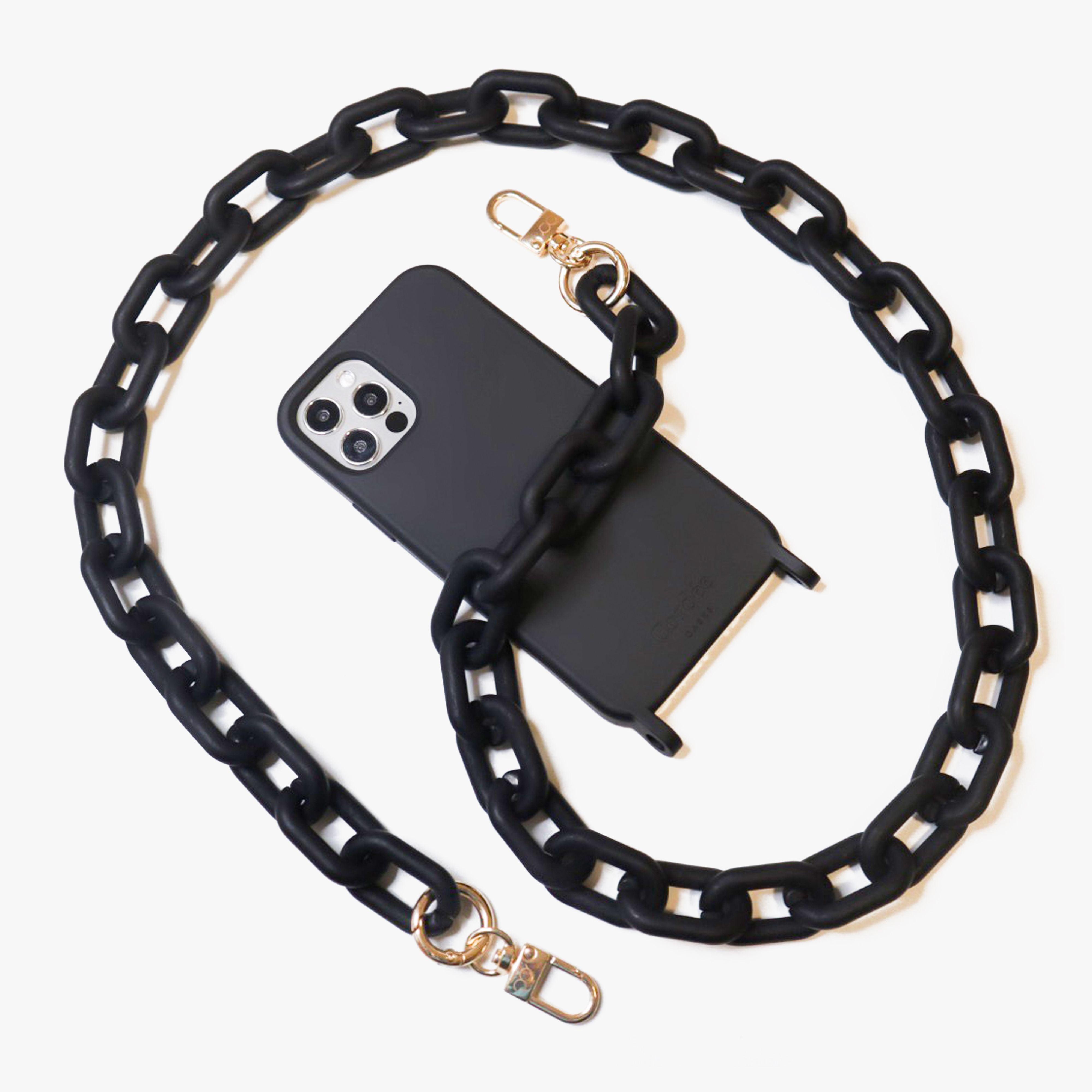 Matti Phone Chain Black - Cordée Cases