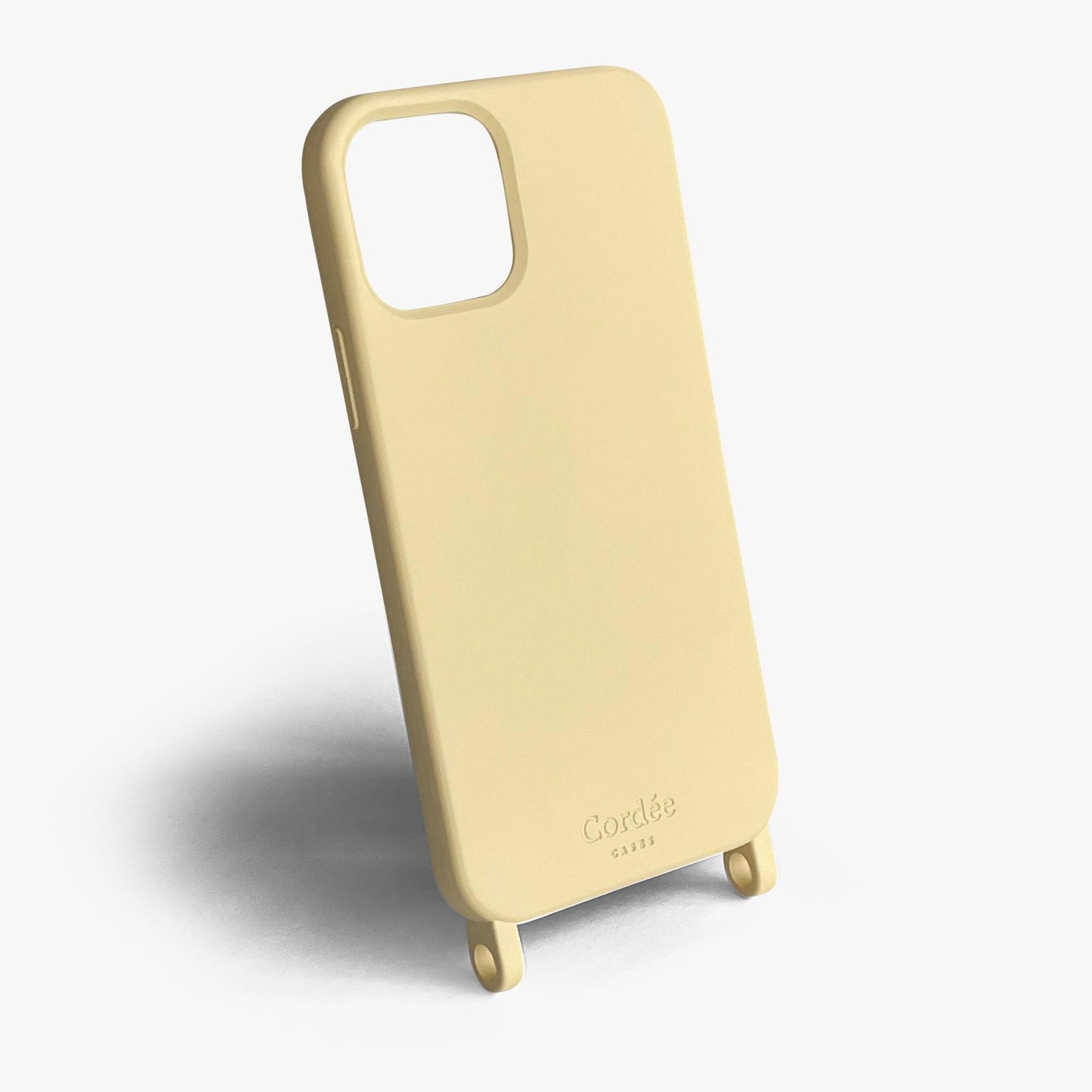 Silicone iPhone Case Beige - Cordée Cases