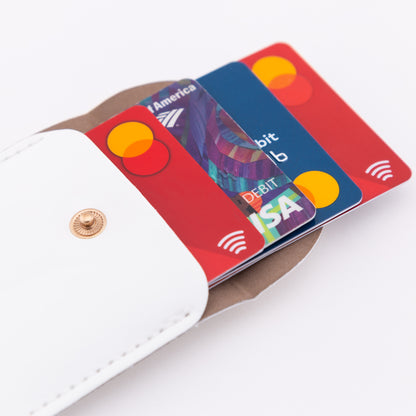 Mini Wallet White - Cordée Cases