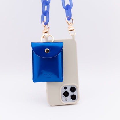 Mini Wallet Royal Blue - Cordée Cases