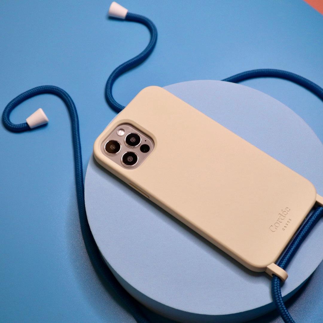 Minimal Phone Strap Ocean Blue - Cordée Cases