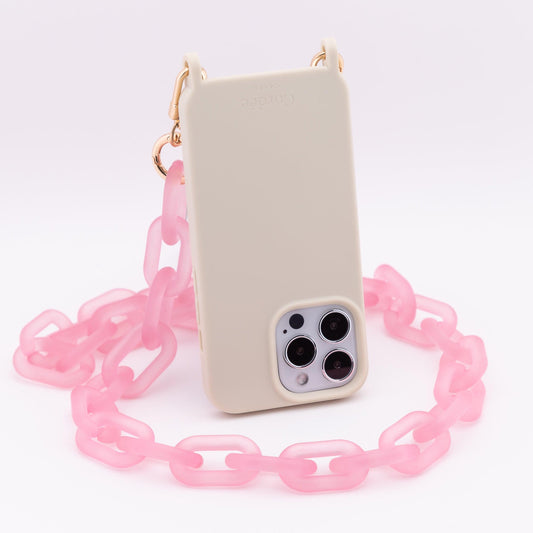 Icy Phone Chain Bubblegum - Cordée Cases