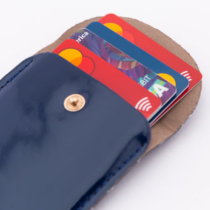 Wallet Card Holder Blue